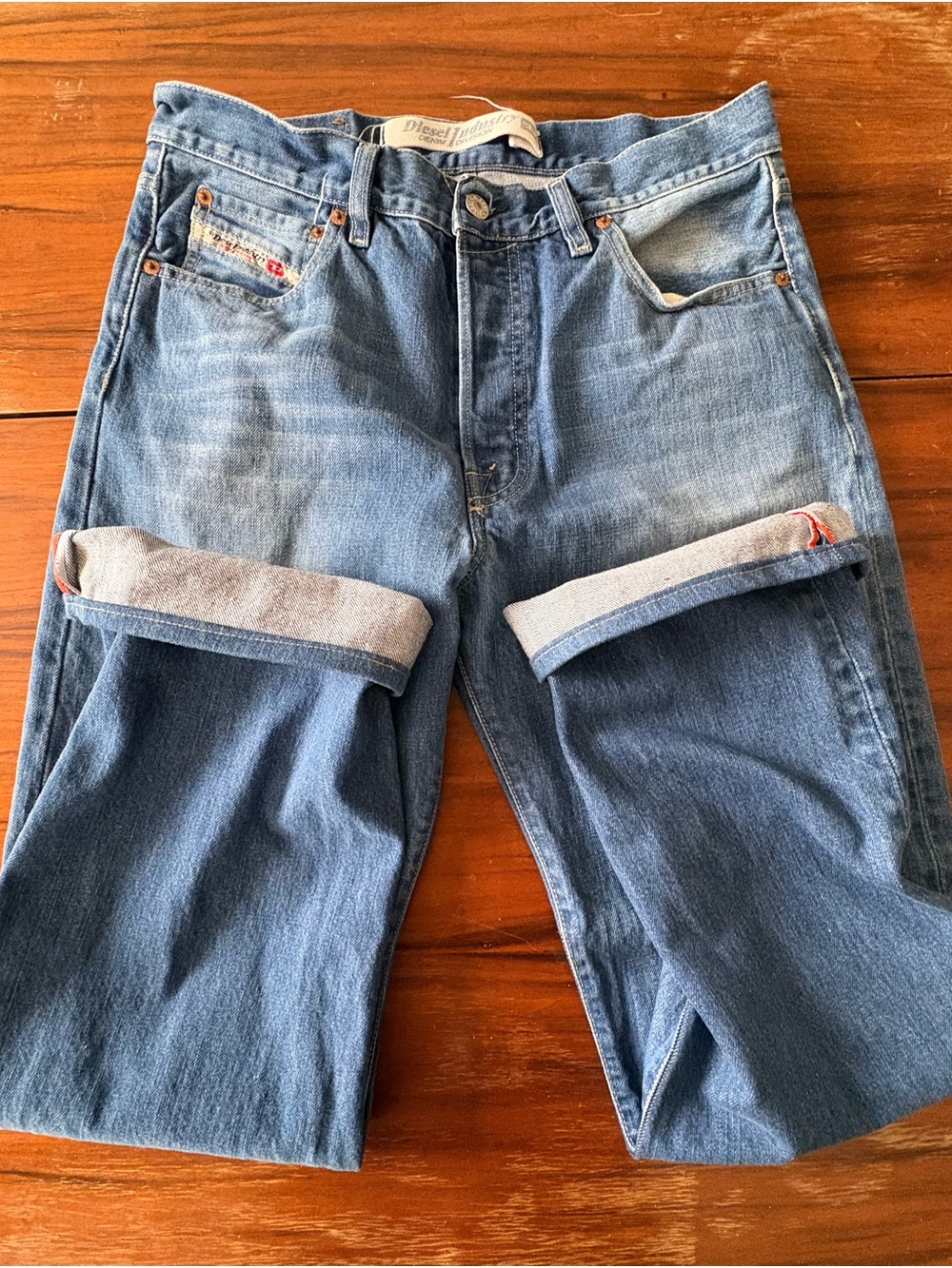 Vintage Diesel Kratt Blue Selvedge Jeans Made in Italy